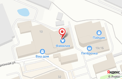 Продуктовый магазин Райпо на карте