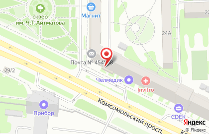 СберБанк на Комсомольском проспекте, 24 на карте