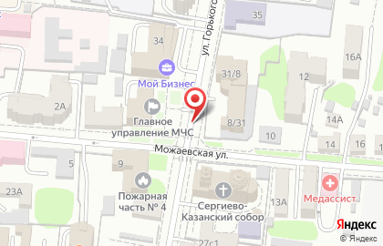 Строящиеся объекты, ООО Капитал Инвест на улице Горького на карте