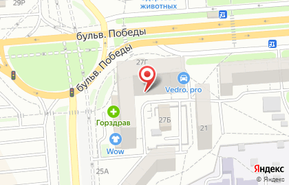 Настрой в Коминтерновском районе на карте