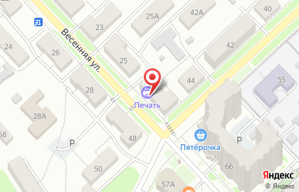 Центр копировальных и печатных услуг на карте