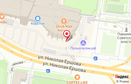 Гостинично-развлекательный комплекс Korston Club Hotel Kazan на улице Николая Ершова на карте