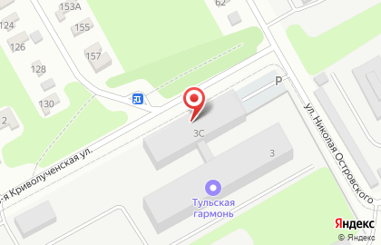 Торговая компания в Туле на карте