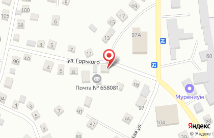 Почта России в Барнауле на карте