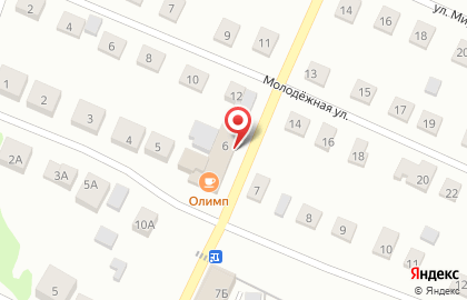 Олимп на Олимпийской улице на карте