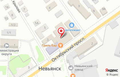 Торговый центр Fix Price на улице Крылова на карте