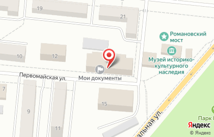 Бюро Технической Инвентаризации Республики Татарстан на Первомайской улице на карте