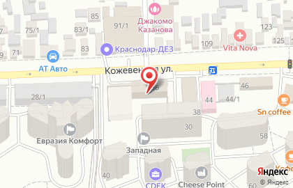 Торговая компания Гарант Оптима на Кожевенной улице на карте