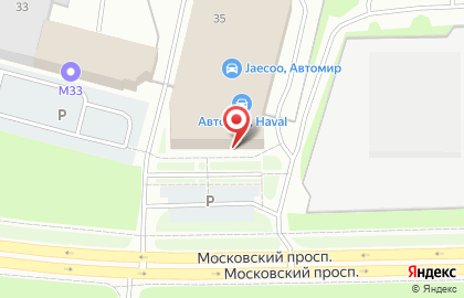 Дилерский центр Nissan Автомир на Московском проспекте на карте