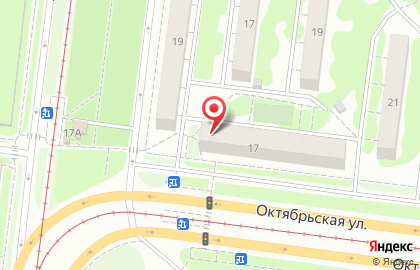 Салон красоты Лак & Мусс на Октябрьской улице на карте