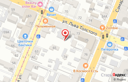 Language link на улице Льва Толстого на карте