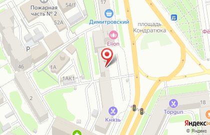 Инжиниринговая компания Бриз в Железнодорожном районе на карте
