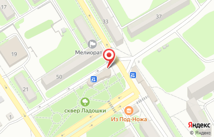 Магазин канцелярских товаров Карандаш на улице Колотилова на карте