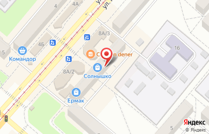 Магазин Теремок в Красноярске на карте