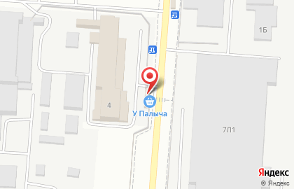 Фирменный магазин У Палыча в проезде Мальцева на карте