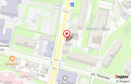 Актив в Первомайском районе на карте