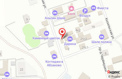 Отель Darina на карте