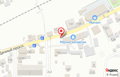 Рябинка на Дачном проспекте на карте