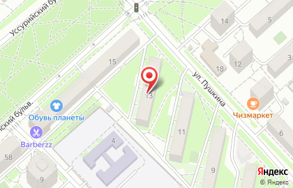 Фри стайл на улице Пушкина на карте