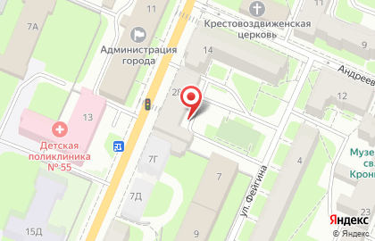 Стоматологический кабинет на улице Зосимова на карте