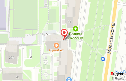 Продовольственный магазин Русский фермер на карте