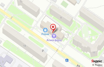 Батутный центр Атмосфера в Твери на карте
