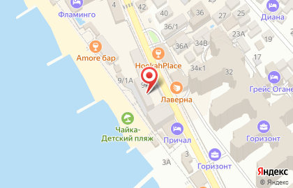 Ресторан Bistro de La Mer на карте