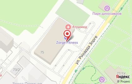 Экспресс-кофейня Дон Кофеоне на улице Рихарда Зорге на карте