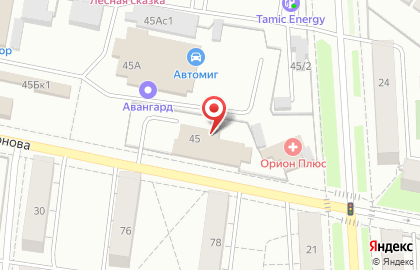 АБИ Сибирского Кедра, торгово-стороительная компания на карте