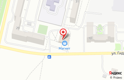 Сеть супермаркетов Магнит в Тракторозаводском районе на карте