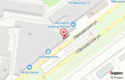 Магазин автокрепежа автокрепежа в Автозаводском районе на карте