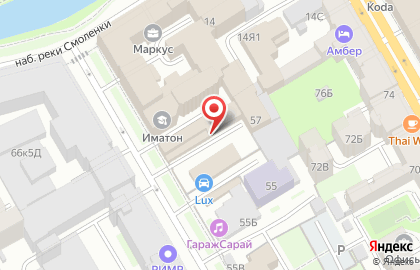 Мойка Люкс в Василеостровском районе на карте