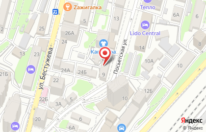 Мини-отель Амулет в Фрунзенском районе на карте