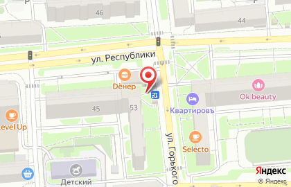 ООО Красноярский хлеб на улице Горького на карте