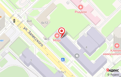 Городская клиническая больница №1 в Новосибирске на карте