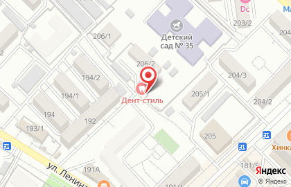 Стоматологическая клиника Дент-стиль на карте