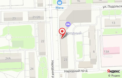 Магазин Красное & Белое в Москве на карте