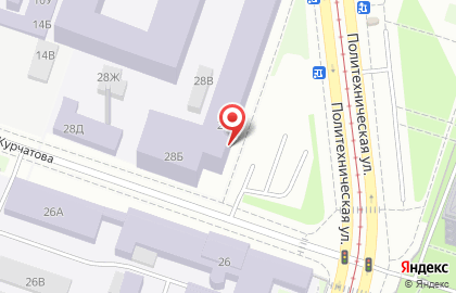 Центр юридических услуг на Политехнической улице на карте