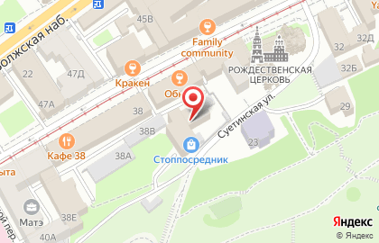 Юридическая компания Корпорация на Рождественской улице на карте