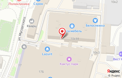 Торговая компания Dr.Nona на улице Мусоргского на карте