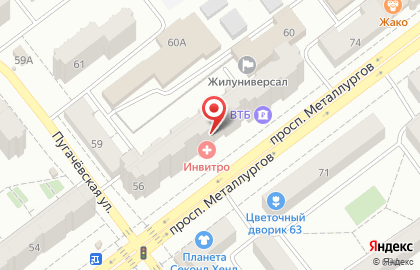 Клиника Флоровой в Самаре на карте