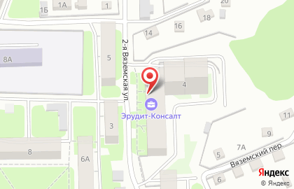 Юридическая компания Эрудит-Консалт Смоленск на карте