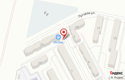 Страховой агент на Луговой улице на карте