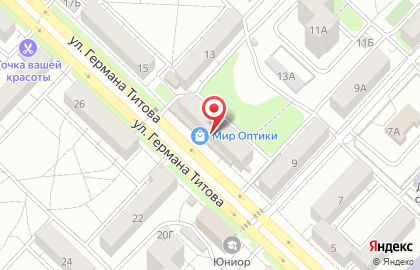 Мебельный салон Мир Мебели в Краснооктябрьском районе на карте