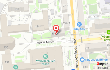 Ломбард Центральный1 в Железнодорожном районе на карте