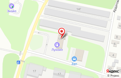 АЗС в Перми на карте