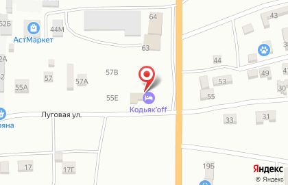 Гостиничный комплекс Кодьяков на карте