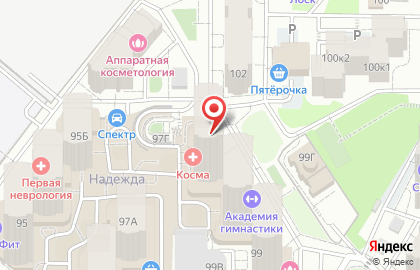 Пивная просека на карте