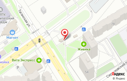 Магазин продуктов в Екатеринбурге на карте