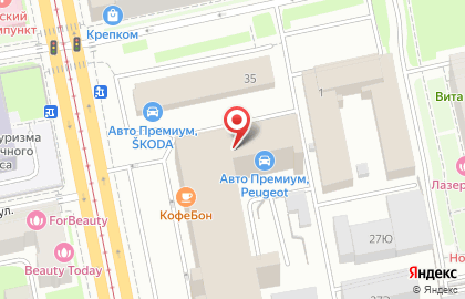 Служба проката автомобилей ШКОДА-Сервис в Выборгском районе на карте